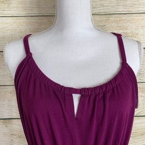 Beautiful long purple dress